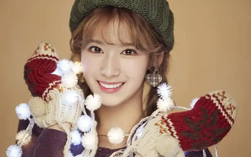 twice韩国女子歌手圣诞节写真