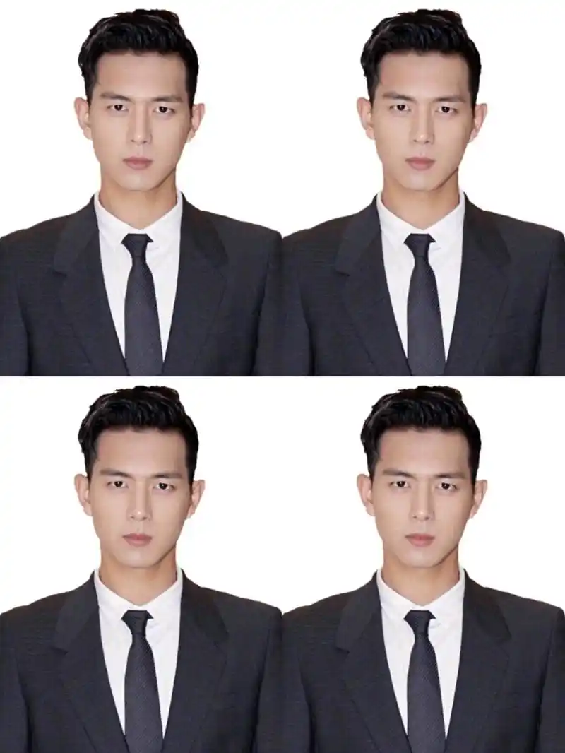 现男友李现证件照