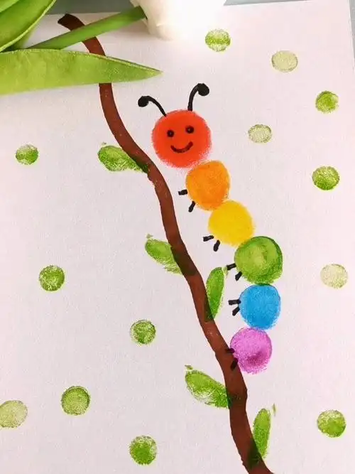 手指印毛毛虫