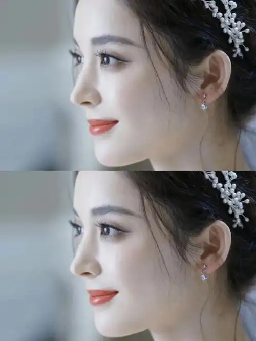 娜扎这个侧脸绝了呀