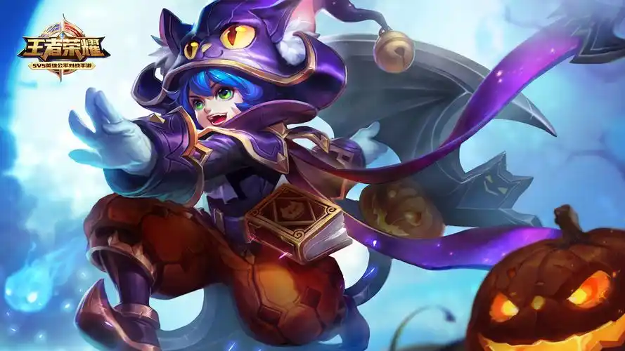 李元芳黑猫爱糖果王者荣耀高清图片壁纸