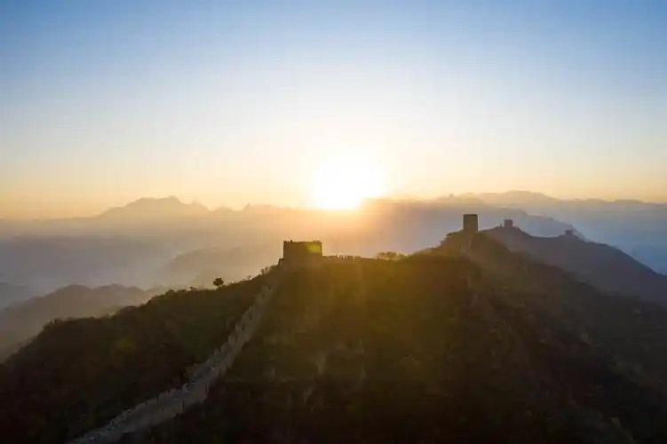 金山岭长城日出