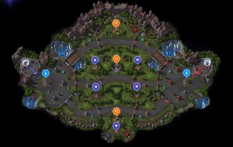 地图详解第二弹(上):巨龙镇 蛛后墓-风暴英雄官网合作专区-风暴英雄