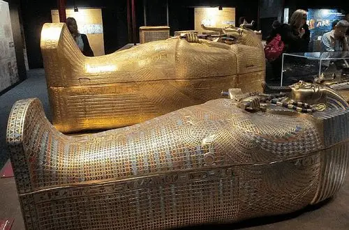 埃及博物馆镇馆之宝---- 图坦卡蒙法老墓葬珍品