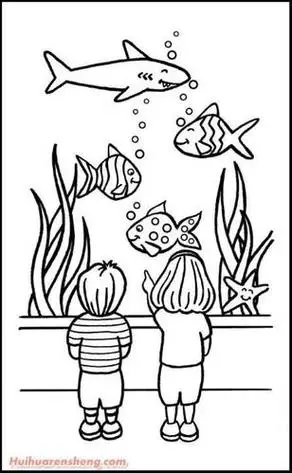 儿童画人物简笔画 儿童画人物简笔画场景