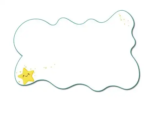 可爱卡通边框素材