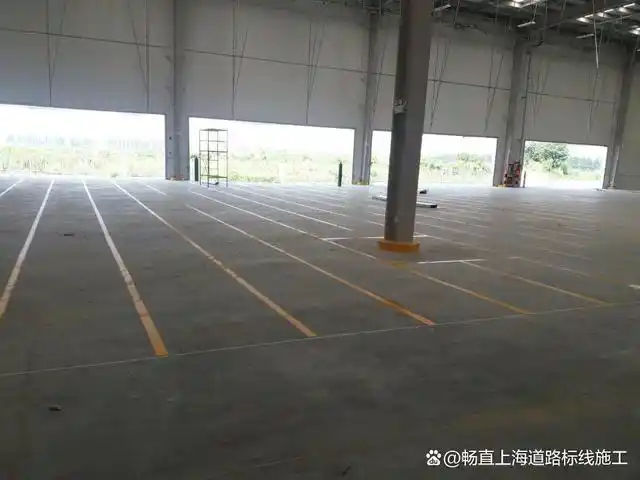 苏州仓库划线(车间标识标线)施工