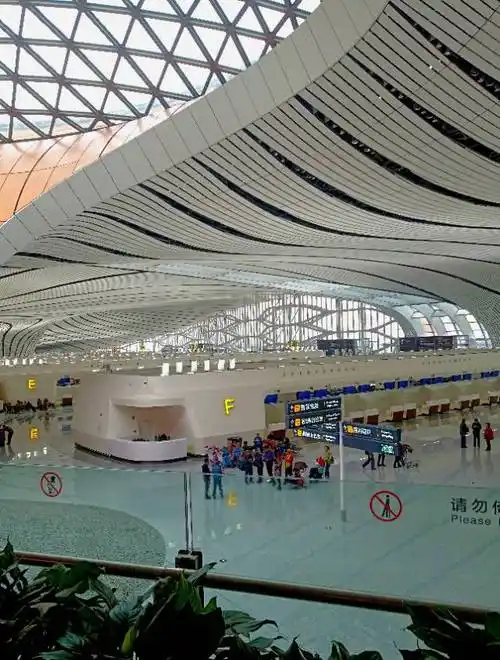 北京大兴国际机场观游记