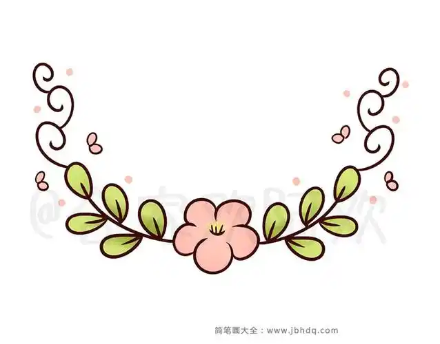 4款漂亮的手帐花边素材_手帐素材-简笔画大全