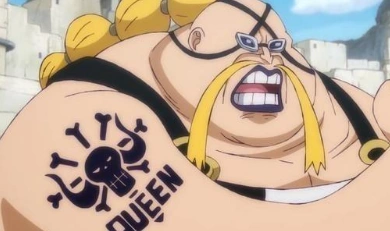 海贼王:奎因将四皇大妈吓到绝望,五皇上演猴子称大王|奎因|大妈|采石