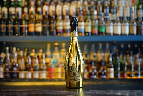 茗跃王黑桃a 金色起泡酒 酒吧夜场香槟低度数甜酒起泡酒香槟行货