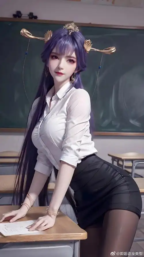 包围裙白衬衣天穹 国漫女神高清精彩壁纸进粉丝群御姐动漫类型粉丝2群