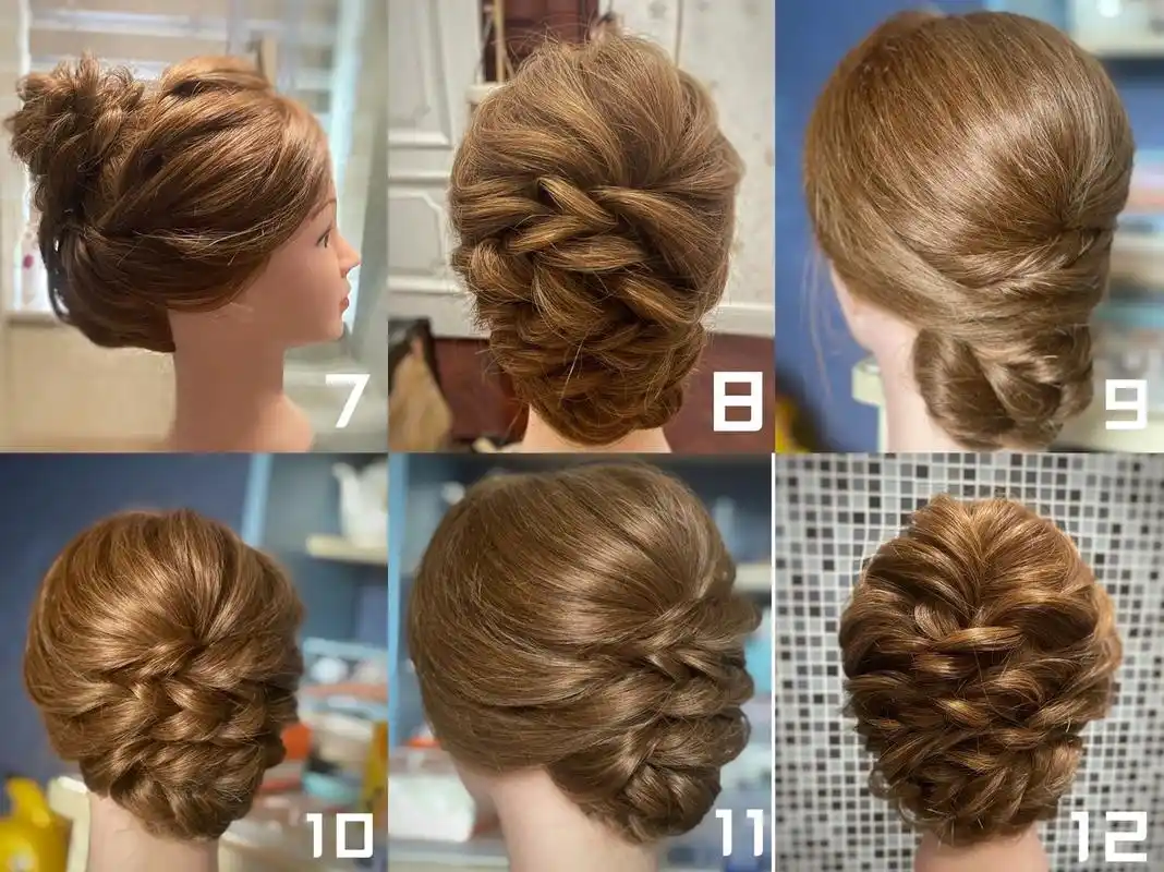 不够端庄,图中发型思路帮到你,婚礼上妈妈和婆婆自然是不能够梳的太