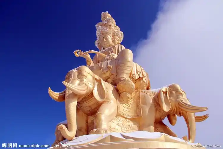 普贤菩萨像图片