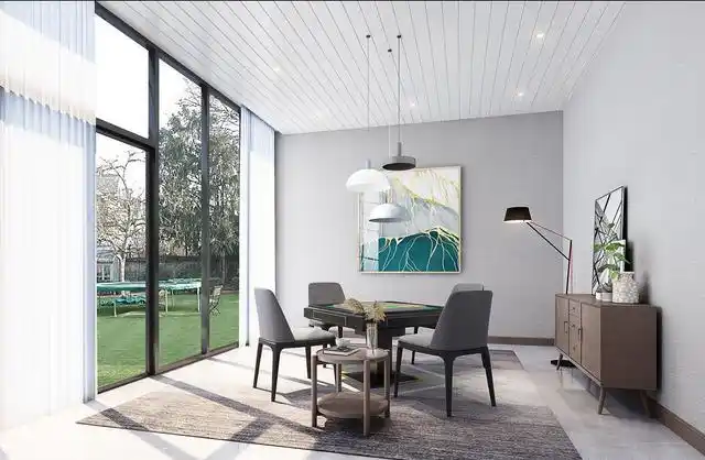 成都东易日盛装饰别墅现代风案例负一楼装修效果图