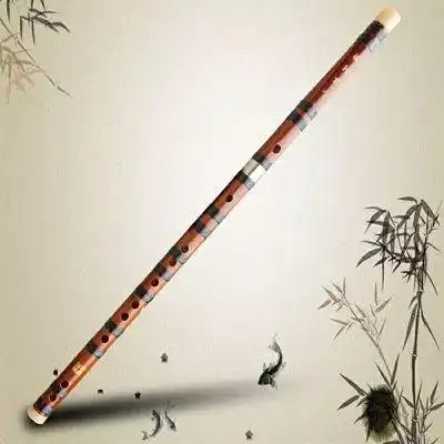 的横吹木管乐器之一,中国竹笛,一般分为南方的曲笛,北方的梆笛和介于