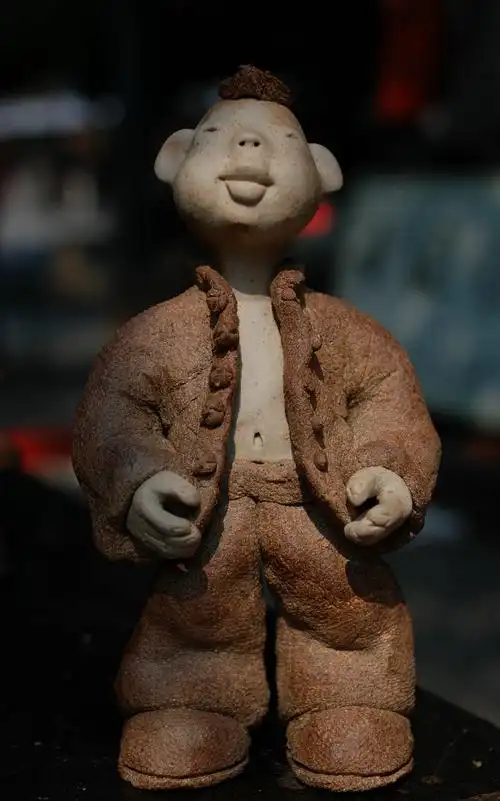 关中泥塑关中娃系列