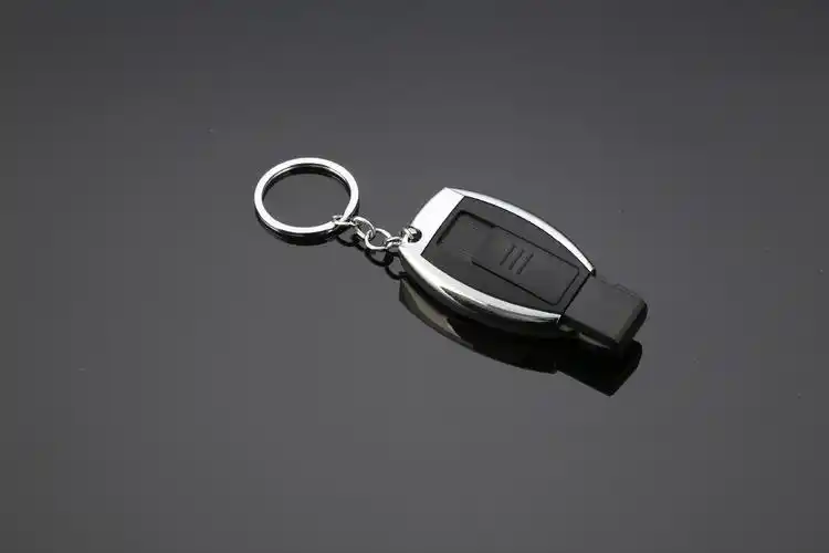 4s店创意个性usb充电打火机 奔驰车钥匙打火机汽车广告礼品打火机