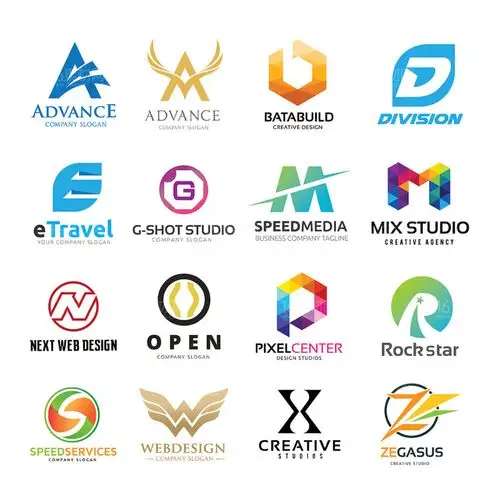 精美企业行业logo设计矢量素材