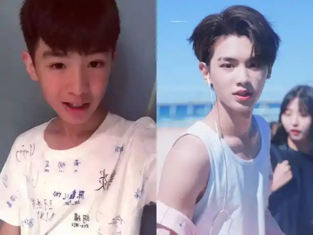 扒一扒成员童年照,范丞丞是个小胖墩,林彦俊qq头像超级火!