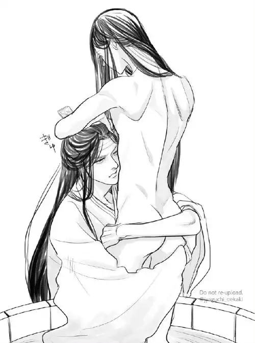 忘羡  汪叽根本不敢一起洗,怕浴桶一秒都撑不住