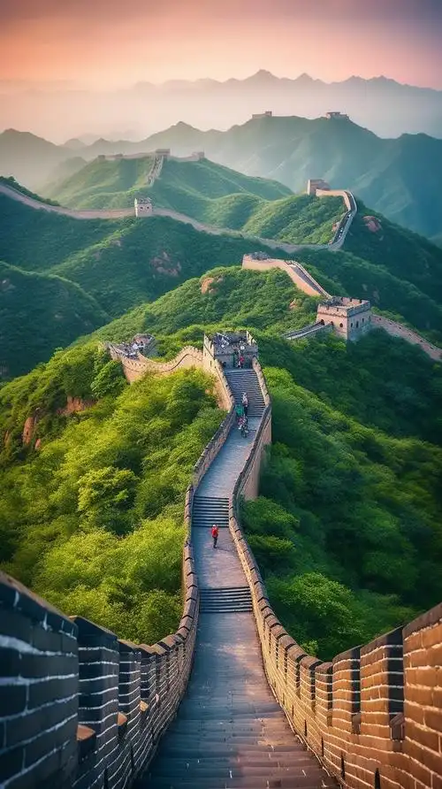 分享一组气势雄伟的万里长城11张