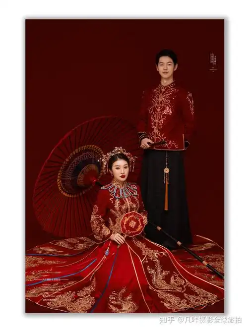 95后都在拍的新中式秀禾服婚纱照 - 知乎