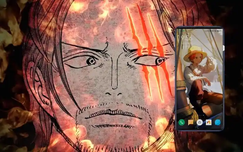 wallpaper动态壁纸推荐-"红发香克斯"的帅气壁纸!