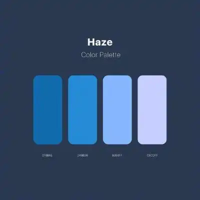 高级感的配色方案 by ocean.ui