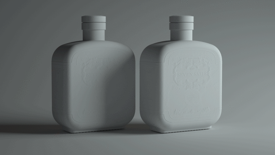 朗姆酒,rum marketing,cgi,渲染效果图,包装设计,酒瓶