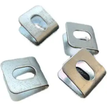 秋颖卡扣铁片固定卡子固定铁片螺丝自攻丝100铁片不含螺丝