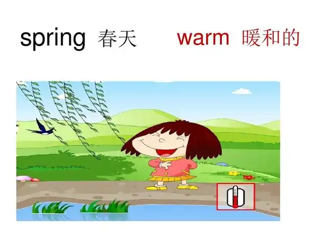 外研版三年级下册m7u2its-warm-todayppt