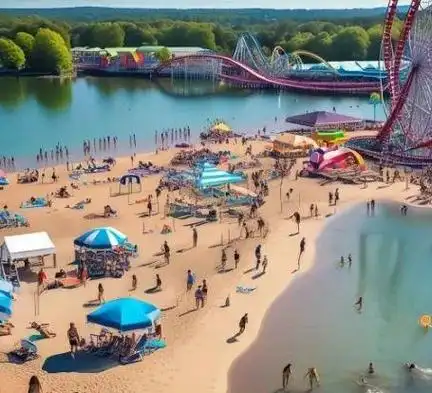 公告:大庆滨州湖沙滩乐园即将盛大开园!