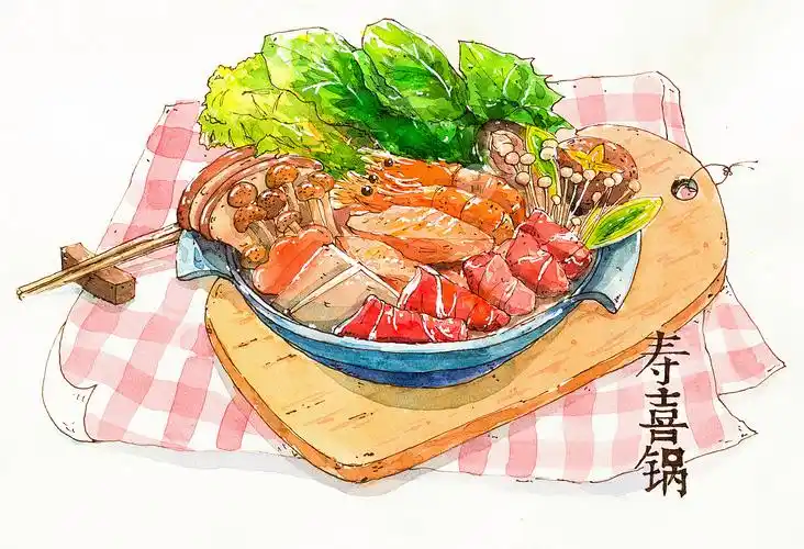 水彩美食|纯艺术|绘画|又画 - 原创作品 - 站酷 (zcool)