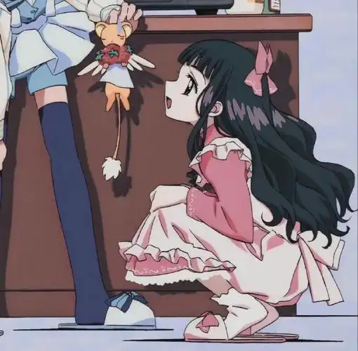 小樱&知世94敲可爱的闺蜜头像#二次元新鲜事##魔卡少女樱##头像