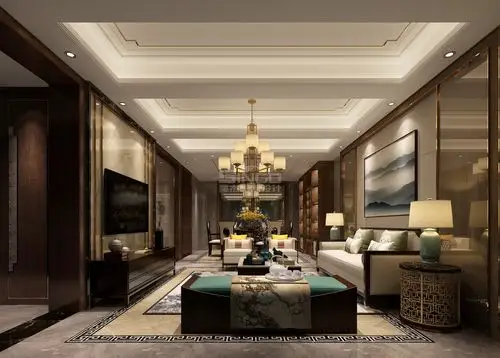 别墅案例赏析|新中式 精工雅筑·吴越臻境-南通星杰别墅装修公司