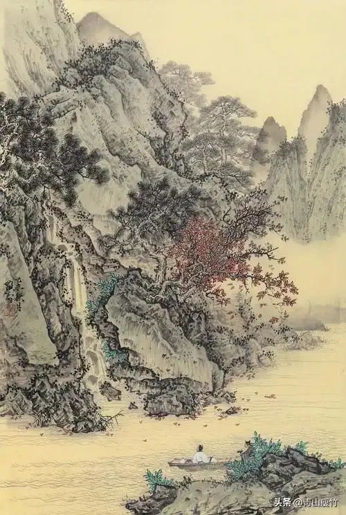 画家:吴显刚山水画选集(上),欣赏