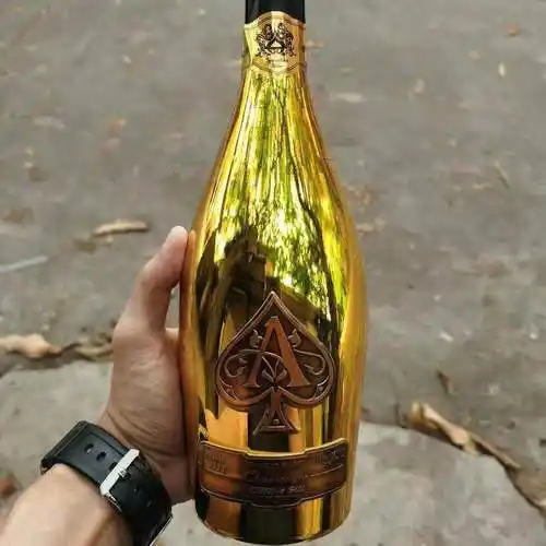 网红黑桃a起泡酒a香槟黄金版神龙套ktv夜店酒吧包邮