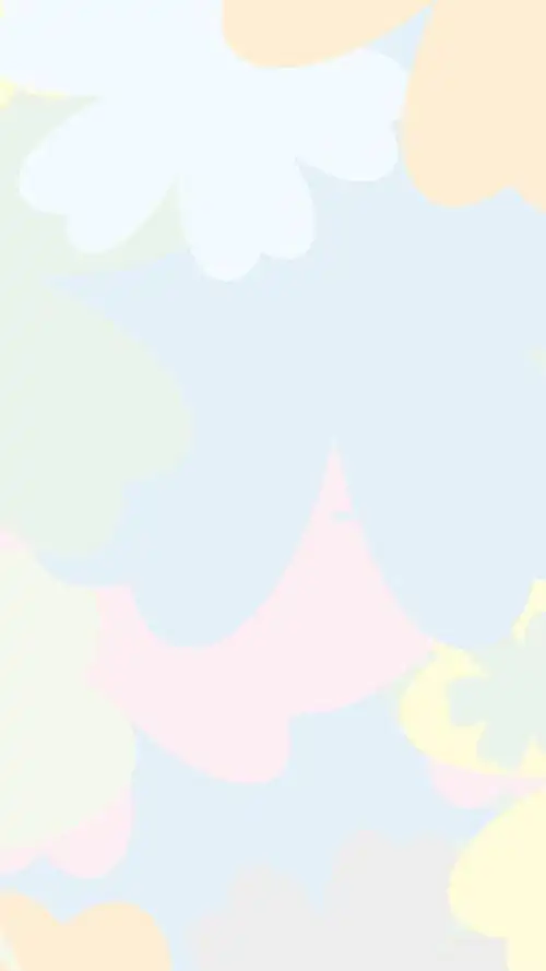 简约 可爱 清新 软萌 背景图片 平铺 素材 锁屏 壁纸(●ω