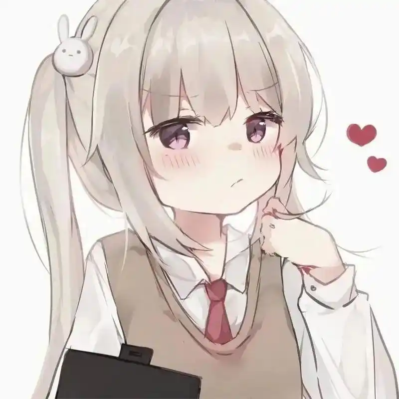 动漫女头 | 小众可爱的软萌妹头像 三月的风没有吹散雾霾,那就让四月