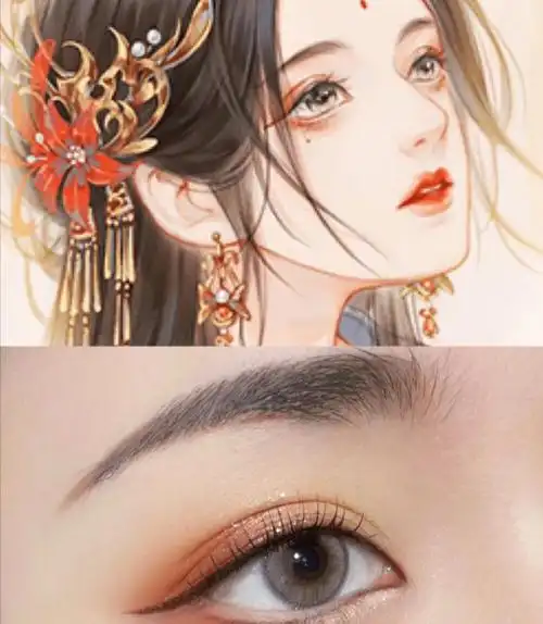 你还在找适合汉服的眼妆看完下面这些教你画出好看的古风眼妆