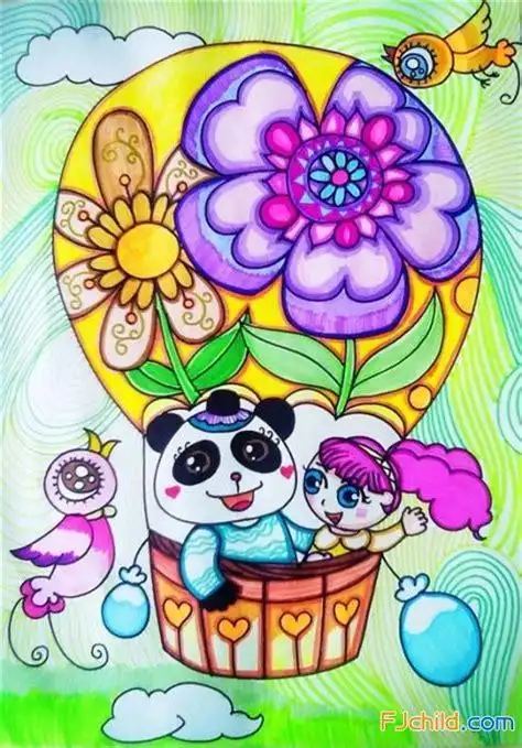 画大全可爱-卡通图片大全可爱-1一6年级画画图片大全-儿童卡通画人物