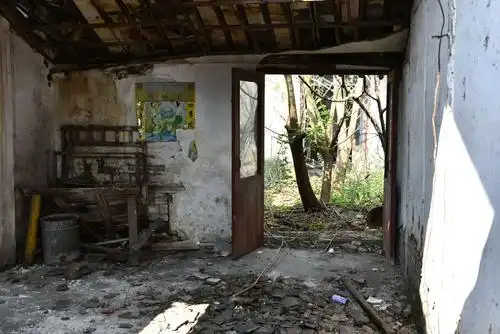 老街的许多老屋已经破败不堪.