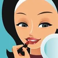 正在涂口红的女生头像_微信头像图片大全