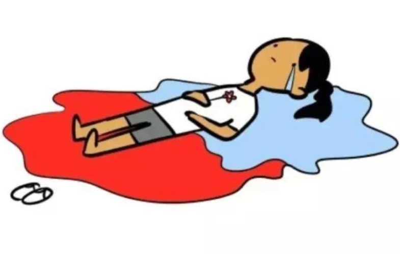 我年轻的时候月经量一直很大没当回事,随着年纪变大,逐渐开始有出血块