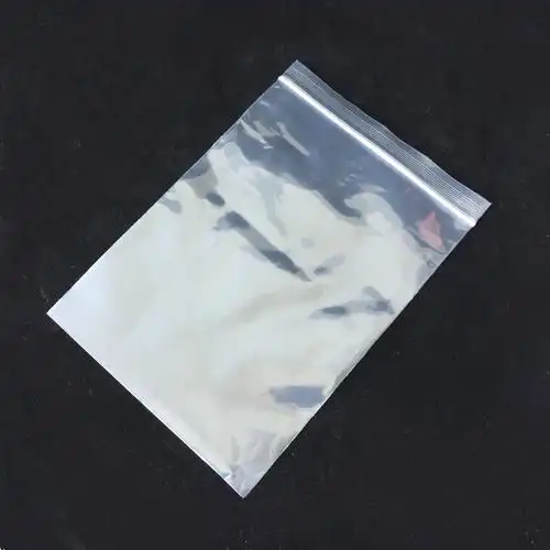 透明pe塑料自封袋夹链密封骨袋口罩收纳袋印刷打孔多种规格批发