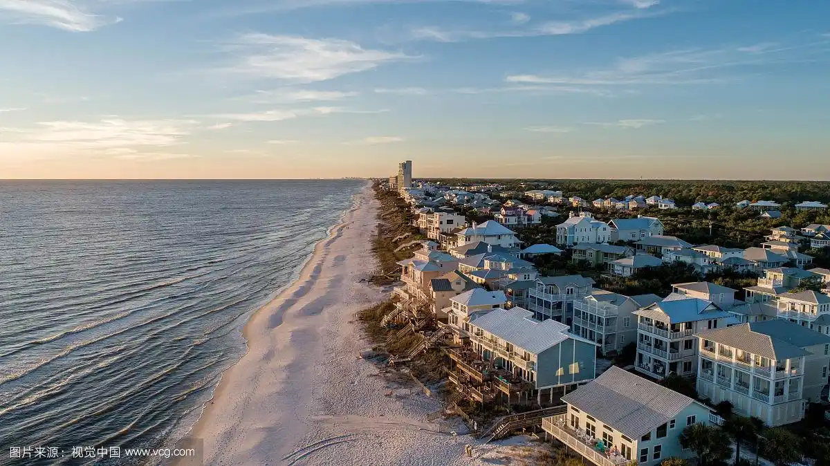 墨西哥湾沿岸的观点