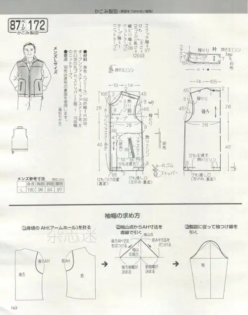 男士衬衣裁剪转