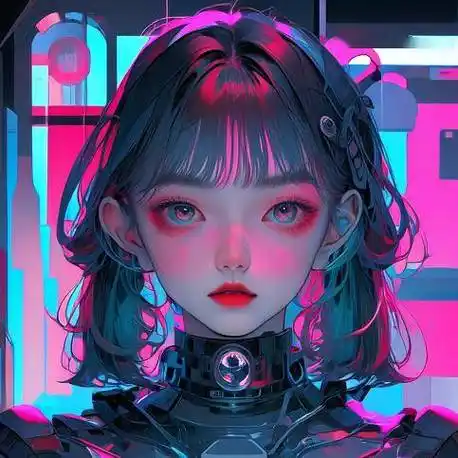 赛博朋克风头像太酷了