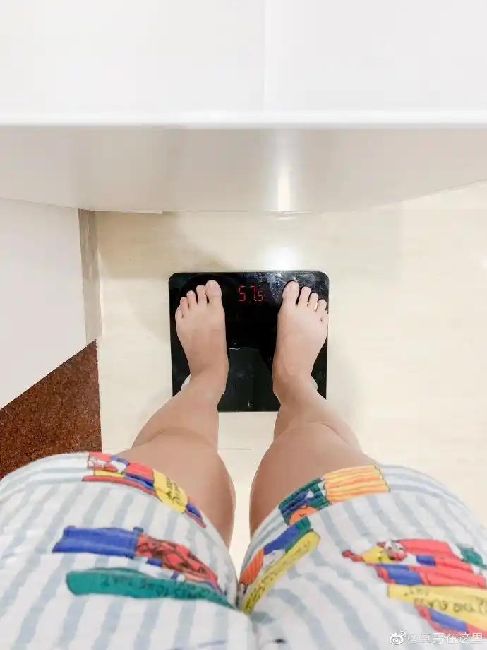 体重打卡#115斤了.我想到为什么会瘦了!